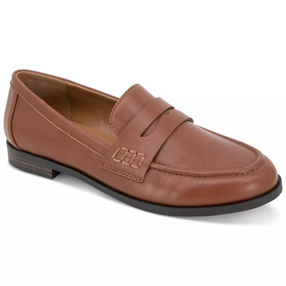 Style & co Giannaa slip on loafer flats brown